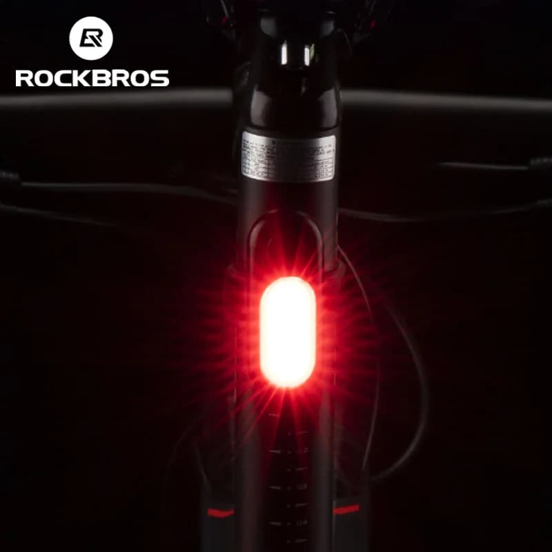 Lampu Belakang Basikal Kalis Hujan Boleh Cas Type-C