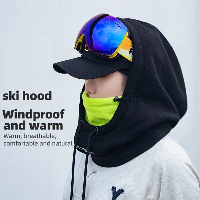 Topi Balaclava Bulu Polar Termal Tahan Angin Musim Sejuk