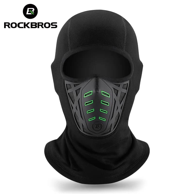 Balaclava Berbasikal Musim Sejuk Termal Kalis Angin Muka Penuh