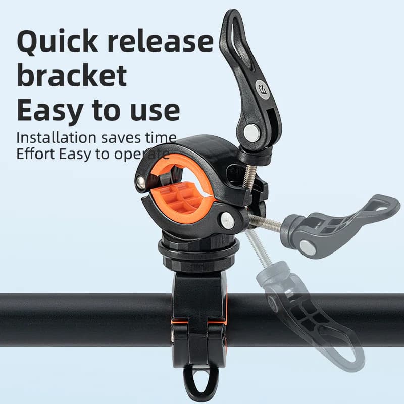 Pemasang Lampu Handlebar Basikal Pelancapan Pantas Putaran 360°