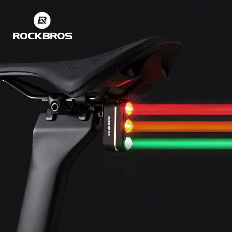 Lampu Belakang USB-C Kalis Air IPX6 dengan Pengesanan Brek Pintar