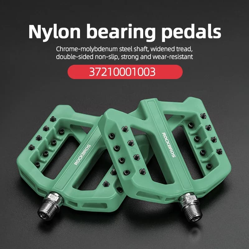 Pedal Basikal Rata Anti-Gelincir Nilon Ultra Ringan