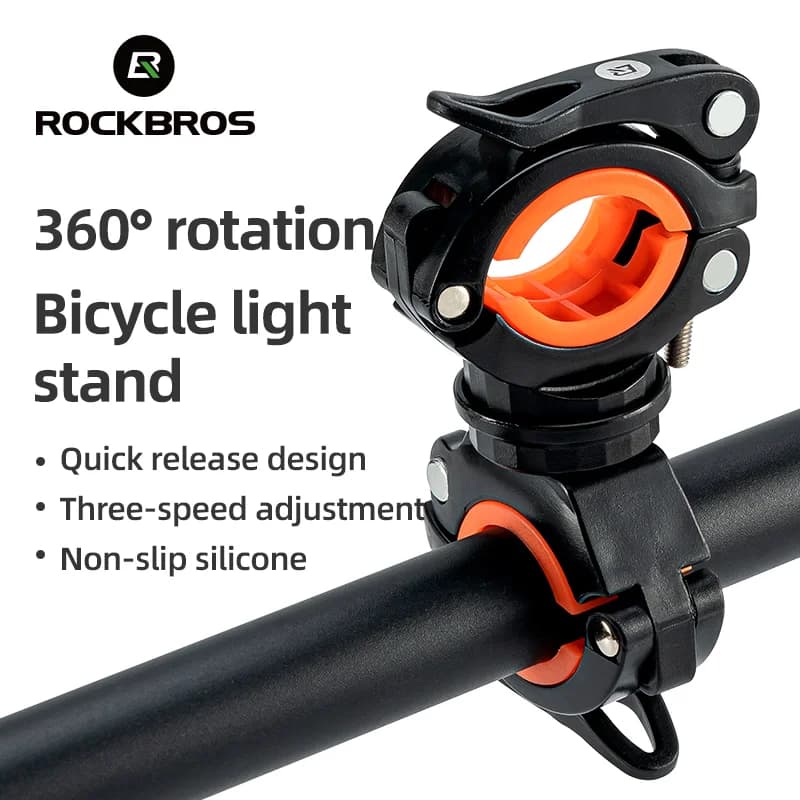 Pemasang Lampu Handlebar Basikal Pelancapan Pantas Putaran 360°