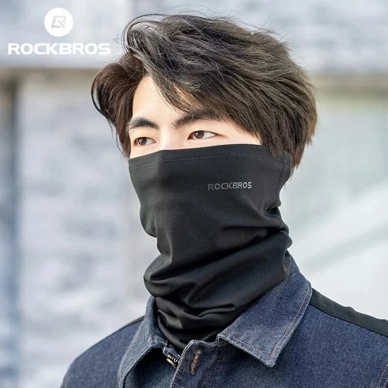 Gaiter Leher Berbasikal Musim Sejuk Fleece Termal Kalis Angin