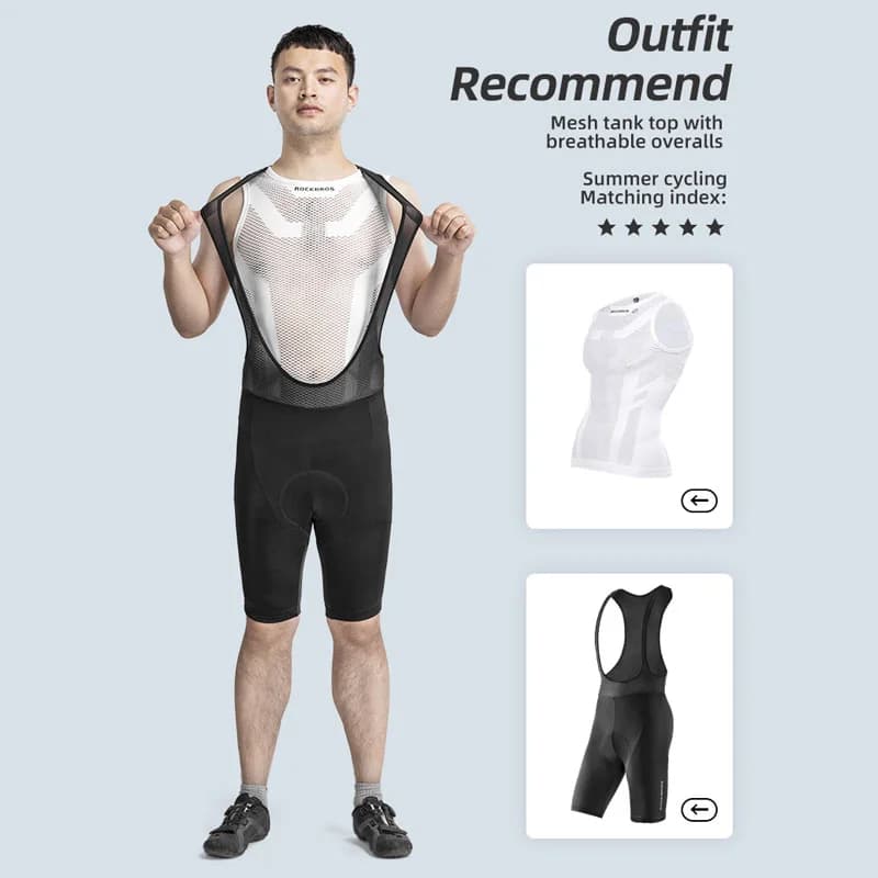 Seluar Basikal Berpad Bib Pro Fit Lelaki